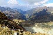 Anello dei MONTI ARETE (2227 m) e VALEGINO (2415 m) da Cambrembo di Valleve il 14 ottobre 2018 - FOTOGALLERY